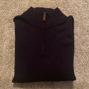 J. Crew Slim Wool Quarter Zip